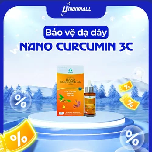 NANO CURCUMIN 3C EXTRA BẢO VỆ DẠ DÀY HỖ TRỢ TIÊU HOÁ thumbnail 1