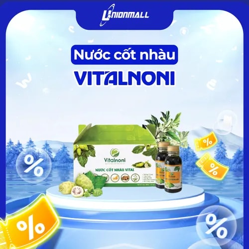 Nước cốt nhàu Vital ( Hộp 10 chai/ 100ml) - Ảnh 1