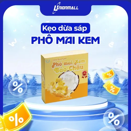 Kẹo Dừa Sáp Phô Mai Kem Bảo Châu 50g - Ảnh 1
